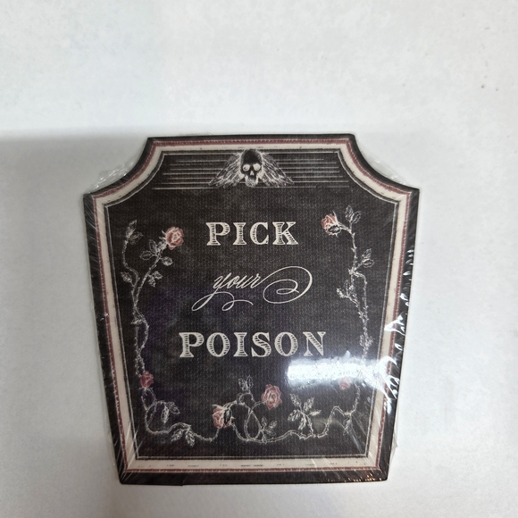 Threshold Ice Cube Mold and Gold Skull Coasters - Picture 7 of 7